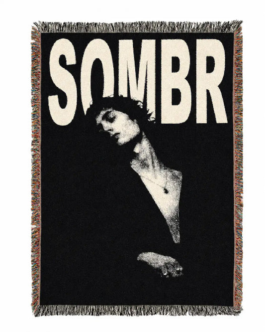 Printify Sombr blanket featuring vibrant, colorful Mexican-inspired patterns for cozy home decor accents.